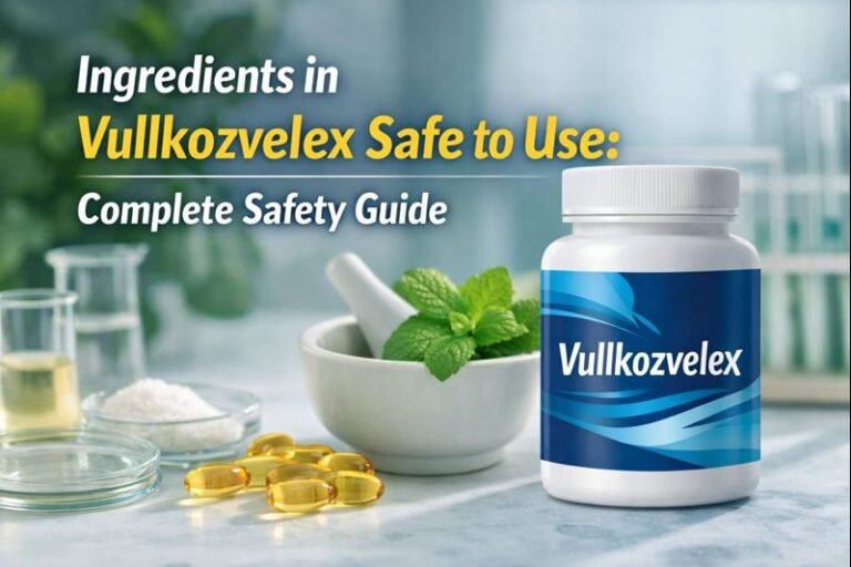 Ingredients in Vullkozvelex Safe to Use: A Clear and Informational Guide