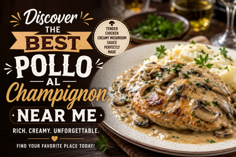 Discovering the Best Pollo al Champignon Near Me: A Flavorful Journey Worth Every Bite