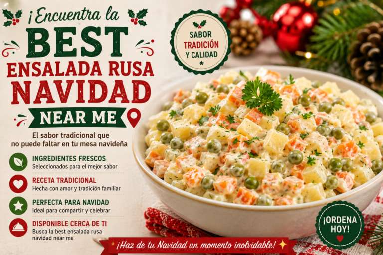 Where to Find the Best Ensalada Rusa Navidad Near Me for an Unforgettable Holiday Feast